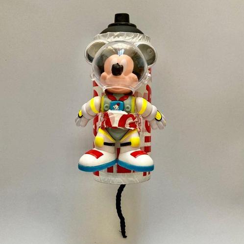 Popik - Mickey Fly Rocket!, Antiek en Kunst, Kunst | Schilderijen | Modern