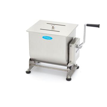 Vleesmenger 20 L - 16 Kg Vlees - Kantelbare Kom - Handmatig, Verzenden