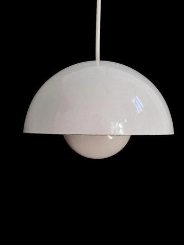 Verner Panton - Plafondlamp - Bloempot - Poedergecoat staal