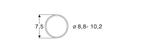 roco 40073 Traction tyres for AC locomotives.    For wheels, Overige merken, Gelijkstroom, Verzenden, Overige typen