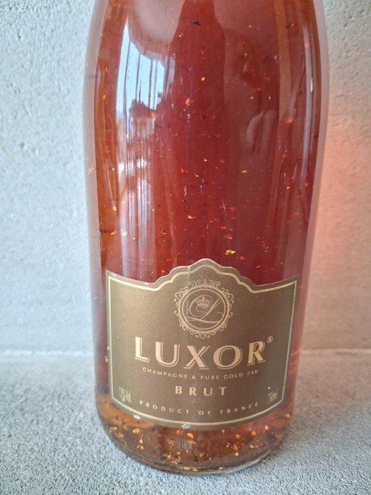Champagne Luxor Rosé Pure Gold 24K - Champagne - 1 Fles, Verzamelen, Wijnen