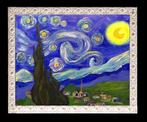 Éuropean School (XX) - Starry Night (After Vincent Van Gogh), Antiek en Kunst