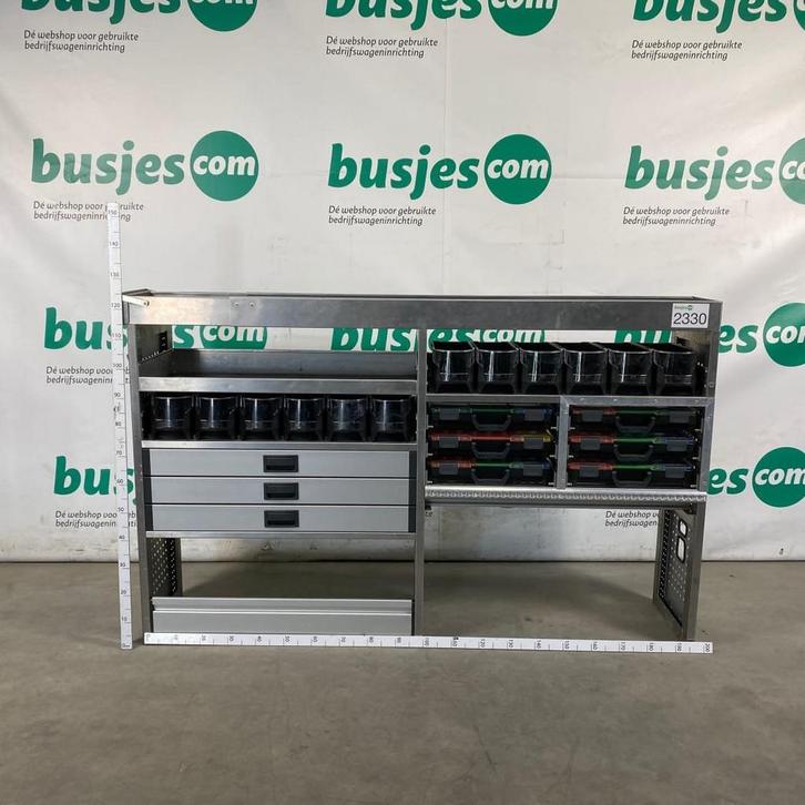 Aluca aluminium bedrijfswageninrichting gebruikt (nr 2330), Auto-onderdelen, Overige Auto-onderdelen, Gebruikt, Verzenden