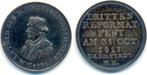 Zilver medaille 300 Jahrfeier der Reformation 1817 Hessen..., Postzegels en Munten, Penningen en Medailles, Verzenden