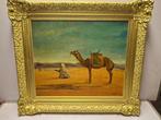 École belge (XX) - Nomade met kameel