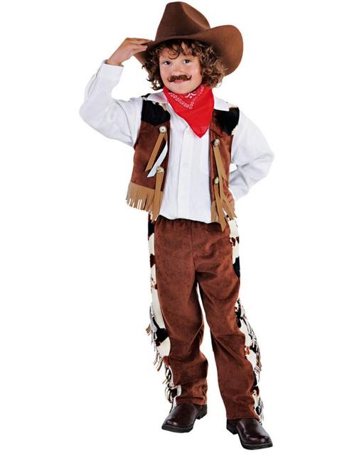 Cowboy luxe verkleedkleren kind, Hobby en Vrije tijd, Feestartikelen, Ophalen of Verzenden