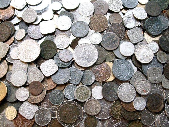 Nederland. 500+ Munten Incl. 30+ ZILVER. 1612-2001, Postzegels en Munten, Munten | Europa | Niet-Euromunten
