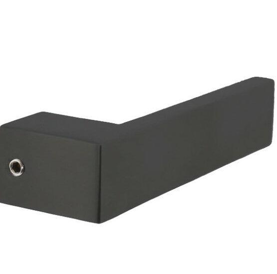 Intersteel Deurkruk Amsterdam RVS/Mat Zwart (messing inzet), Doe-het-zelf en Bouw, Hang- en Sluitwerk, Ophalen of Verzenden