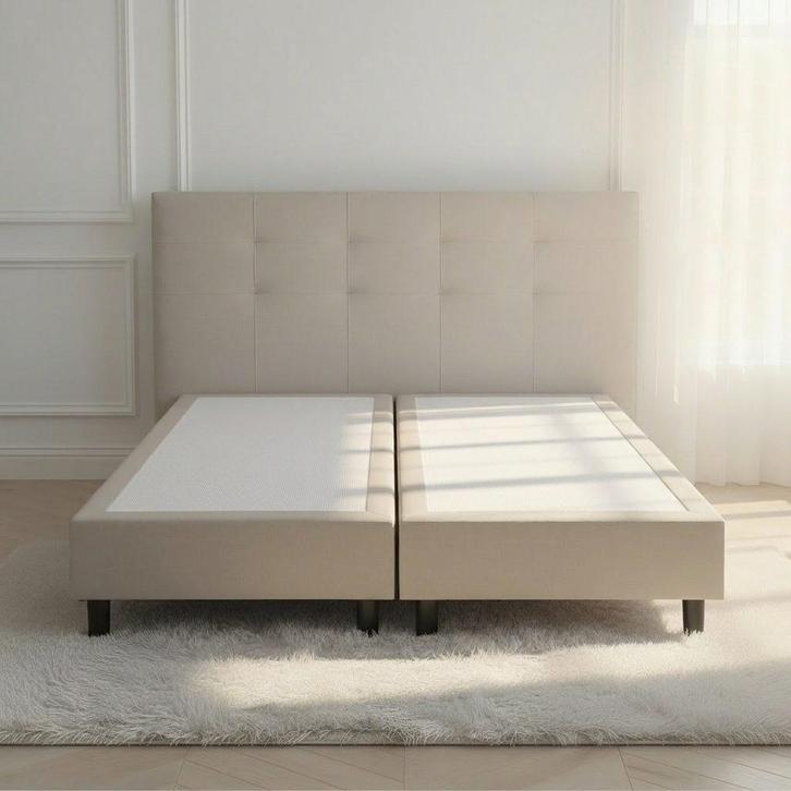 van Schaik Boxspring Miami zonder matrassen - 130 x 220, Huis en Inrichting, Slaapkamer | Boxsprings