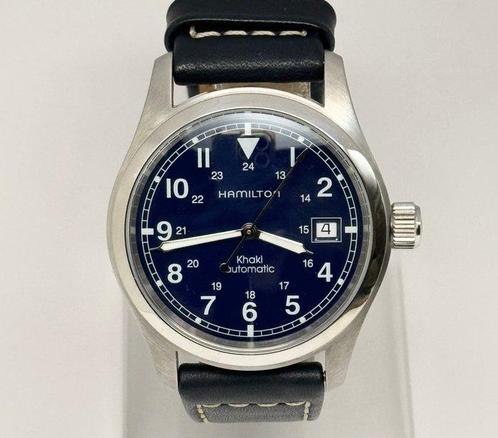 Hamilton - Khaki Field - Zonder Minimumprijs - H704550 -, Handtassen en Accessoires, Horloges | Heren