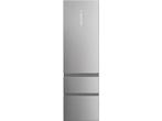 Haier -  Koel-vriescombinatie C  - Roestvrij Staal, Elektronische apparatuur, Koelkasten en IJskasten, 200 liter of meer, Verzenden