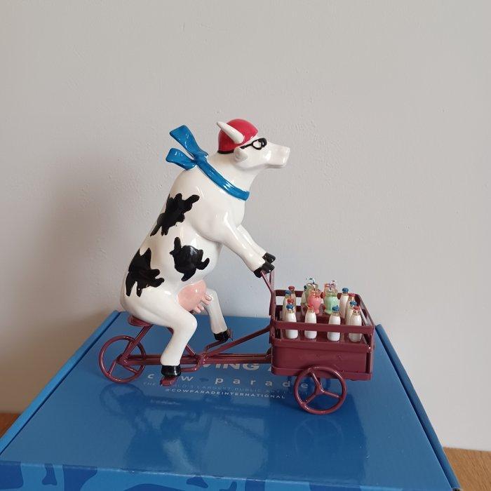 CowParade - Beeldje - Martine Diotalevi «Lait Triporteur» -, Antiek en Kunst, Curiosa en Brocante