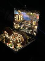 Kerststal Borgo napoletano - presepe artistico in miniatura