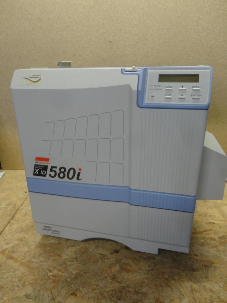 Matica 580i Retransfer Color Card Printer PVC ID - USB / LAN, Informatique & Logiciels, Imprimantes, Enlèvement ou Envoi