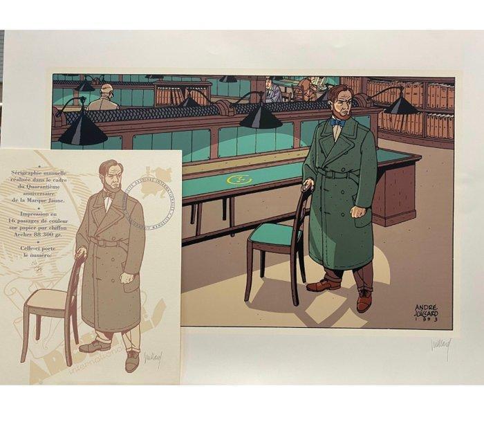 Juillard, André - 1 Silkscreen - Blake & Mortimer - La, Boeken, Strips | Comics