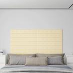 vidaXL Wandpanelen 12 st 1,62 m² 90x15 cm kunstleer, Doe-het-zelf en Bouw, Platen en Panelen, Verzenden, Nieuw