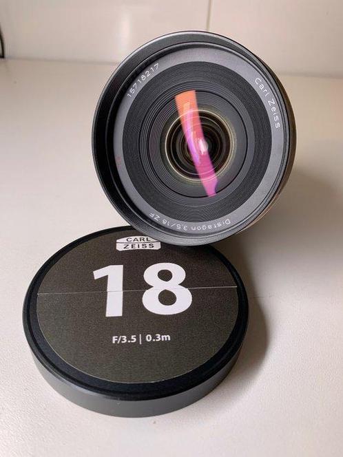 Carl Zeiss ZF 18mm F3.5, Audio, Tv en Foto, Fotocamera's Digitaal