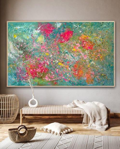 Esty - Fleur de Rêve XXL, Antiek en Kunst, Kunst | Schilderijen | Modern