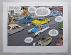 Franquin - 1 Silkscreen - Spirou et Fantasio - Une Voiture, Livres