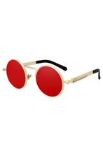Ronde Bril Hipster Goud Montuur Rond Rode Glazen Nachtbril A, Handtassen en Accessoires, Zonnebrillen en Brillen | Dames, Ophalen of Verzenden