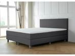 Veiling - Boxspring Deventer  afmeting 160 x 200, Zwart, Huis en Inrichting, Nieuw