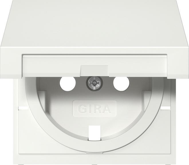 Gira Schuko Afdekking HC Systeem 55 Puur Wit - 492203, Doe-het-zelf en Bouw, Elektriciteit en Kabels, Verzenden