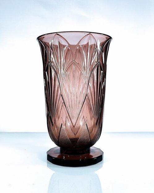 Val Saint Lambert - Charles Graffart, René Delvenne - Vase -, Antiek en Kunst, Kunst | Designobjecten