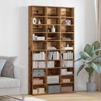vidaXL Cd-kast met plank Oud hout 101 x 23 x 177,5 cm, Huis en Inrichting, Woonaccessoires | Cd- en Dvd-rekken, Verzenden, Nieuw