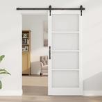 vidaXL Binnendeur met Glas ORKDAL Wit 83 x 202 cm, Doe-het-zelf en Bouw, Deuren en Vliegenramen, Verzenden, Nieuw