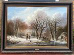 Cornelis Le Mair (1944) - Winters bosgezicht - NO RESERVE