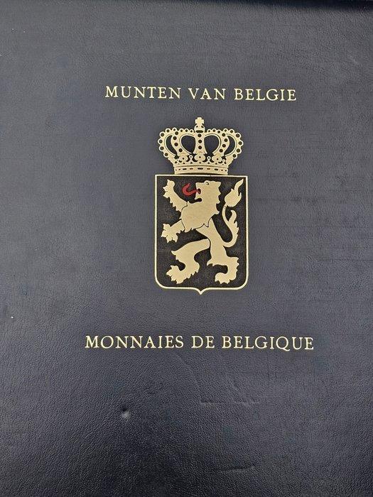 België. Leopold I + Leopold II. Album met +/- 130 munten, Postzegels en Munten, Munten | Europa | Niet-Euromunten
