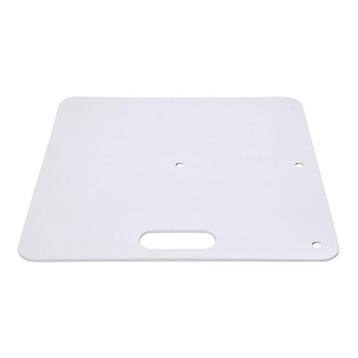WENTEX® Pipe en Drape Baseplate 60 x 60 cm (lxb) - wit, Verzenden