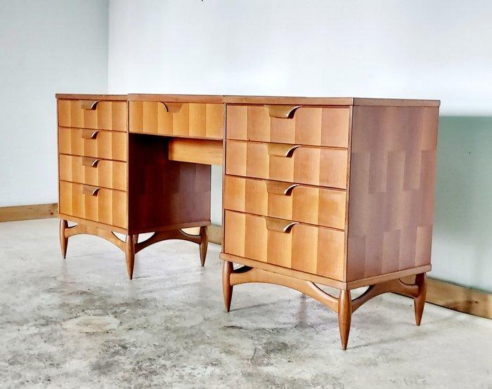 La Permanente Mobili Cantù - Ladekast - Glas, Hout, Rattan, Antiek en Kunst, Antiek | Meubels | Stoelen en Sofa's