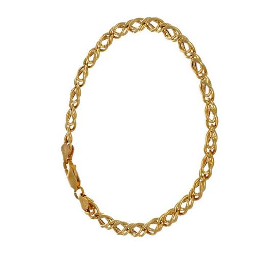 Armband - 18 karaat Geel goud, Handtassen en Accessoires, Armbanden