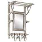Wandrek met Spiegel & Hangers | Tweede Kansje | Badkamer, Huis en Inrichting, Minder dan 50 cm, Verzenden, Overige typen, Nieuw
