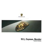 2010 PORSCHE 911 | CAYMAN | BOXSTER | GARANTIE & ONDERHOUD, Auto diversen, Handleidingen en Instructieboekjes