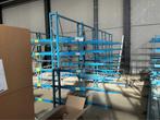 Online veiling - Lot van 3x vrijdragende rekken, Ophalen