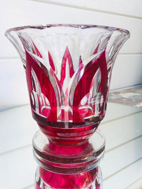 Charles Graffart - Val Saint Lambert - Vase - Cristal, Antiek en Kunst, Antiek | Glaswerk en Kristal
