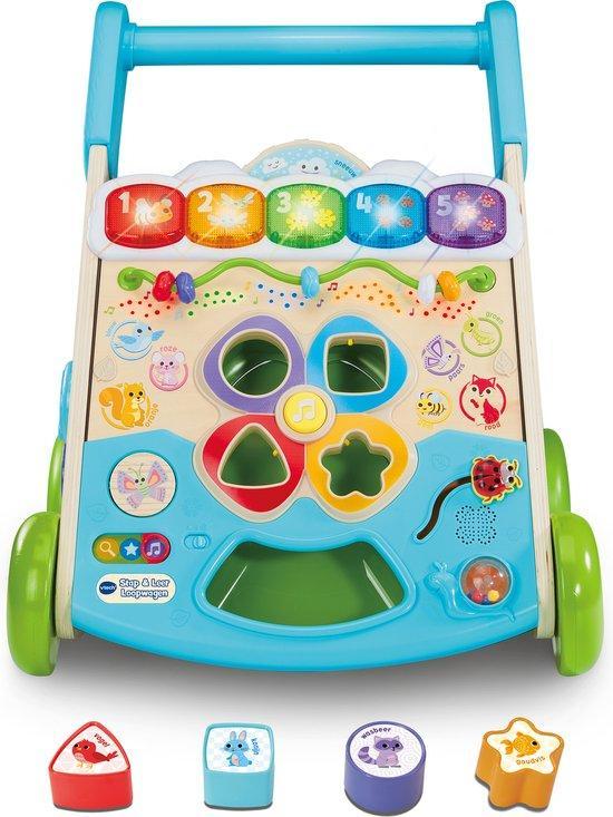 SHOWMODEL VTech Stap & Leer Loopwagen - Educatief Speelgo..., Kinderen en Baby's, Speelgoed | Overig, Nieuw, Verzenden