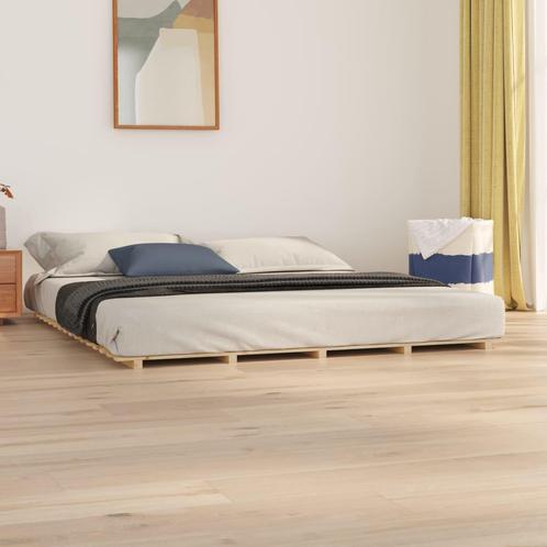 vidaXL Bedframe massief grenenhout 180x200 cm, Huis en Inrichting, Slaapkamer | Bedden, Nieuw, Verzenden