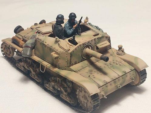 Italeri 1:35 - Model militair voertuig  (4) - SEMOVENTE, Kinderen en Baby's, Speelgoed | Overig