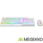 MSI VIGOR GK30 COMBO WHITE US, Computers en Software, Verzenden, Nieuw