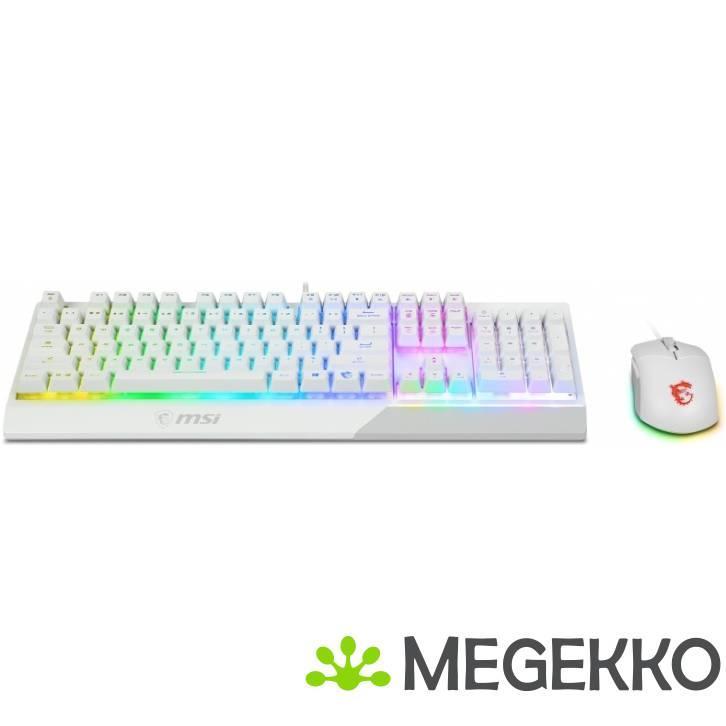 MSI VIGOR GK30 COMBO WHITE US, Informatique & Logiciels, Ordinateurs de bureau, Envoi