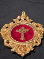 Reliekhouder - Verguld brons - 1850-1900 - Cornice goud