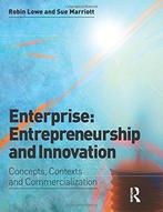 Enterprise, Entrepreneurship And Innovation 9780750669207, Boeken, Verzenden, Gelezen, Sue Marriott