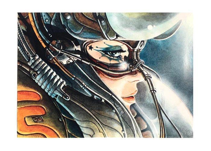 Juan Giménez - 1 Groot formaat op canvas - Lio Exeter in, Boeken, Strips | Comics