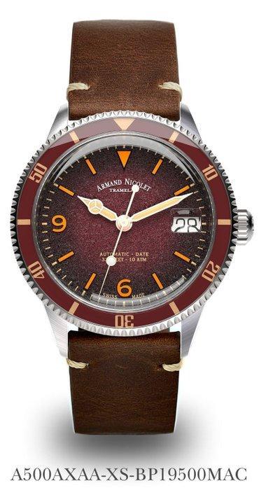 Armand Nicolet - VS1 - Zonder Minimumprijs - Date A500AXAA, Handtassen en Accessoires, Horloges | Heren