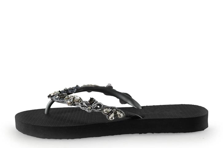 Lazamani Slippers in maat 37 Zwart | 5% korting, Kleding | Dames, Schoenen, Zwart, Gedragen, Slippers, Verzenden