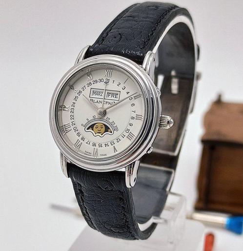 Blancpain - Villeret Moonphase “Full Set” - 6395 - Dames -, Handtassen en Accessoires, Horloges | Heren