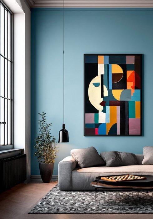 E. Pérez Lezcano - “Fusión” XL (No Reserve), Antiek en Kunst, Kunst | Schilderijen | Modern